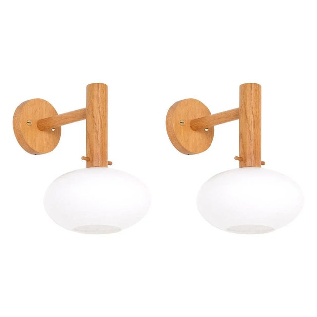 Wall Lamps attributed to Uno & Östen Kristiansson for Luxus, 1960s, Set of 2 For Sale - Image 11 of 11