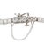 Early 21st Century Ladies 14k White Gold Gsi 5.00ct Round Lab Grown Diamond Tennis Bracelet For Sale - Image 5 of 9