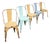 Vintage Tolix Chairs, 1960s, Set of 5 For Sale