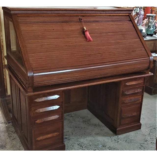 Cutler roll top desk for sale cheap