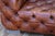 Vintage Tufted Brown Distressed Leather For Sale In Los Angeles - Image 6 of 18