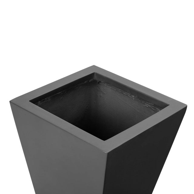 Four Hands Koto Planter - Black Concrete, Small For Sale - Image 4 of 8