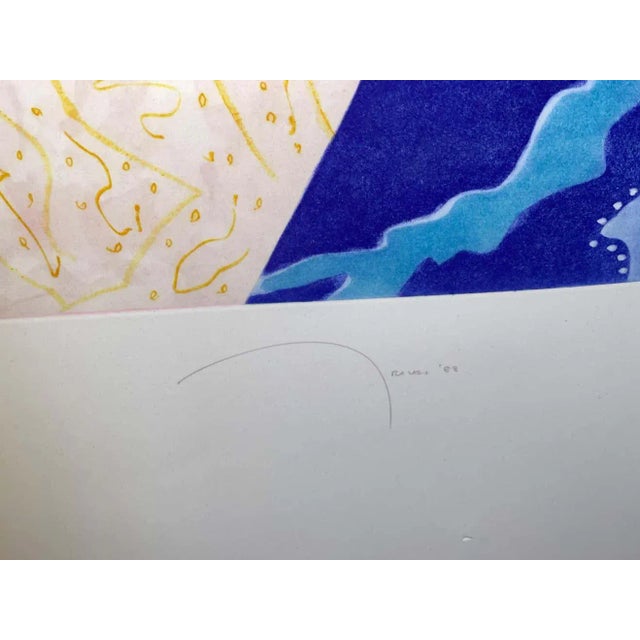 Nancy Graves 1988 “Borborygmi” Painting For Sale - Image 9 of 13