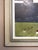 Blue Mid-Century Modern 'Edge of the Land' Vintage Original Abstract Landscape Oil Painting by Swedish Artist Hans Osswald (1919-1983), Framed For Sale - Image 8 of 15