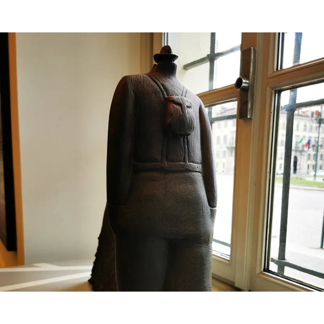 Sergio Zann, 1980s, Clay Sculpture For Sale - Image 4 of 6