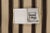 1960s Vintage Persian Palas Bidjar Kilim in Beige With Bold Brown Stripes - Rug & Kilim For Sale - Image 5 of 8