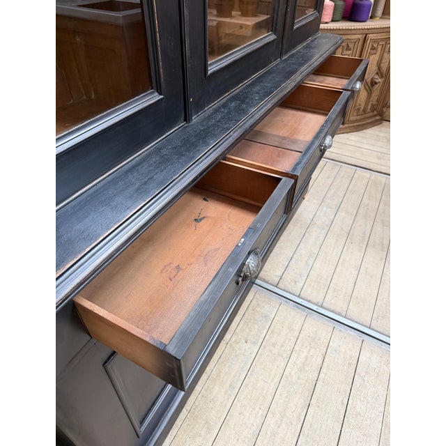 19th Century Mahogany Bookcase, France For Sale - Image 9 of 13