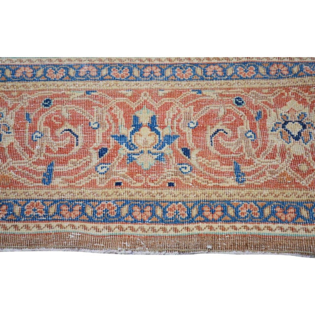Turkish Vintage Turkish Anatolian Hand Knotted Wool Rug, 9'9x13 For Sale - Image 3 of 6