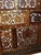 Vintage Four-Panel With Brass Inlay Teak Wood Screen Room Divider For Sale In Dallas - Image 6 of 8