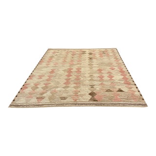 9ft 3in X 12ft Modern Rugs Fesa Hand-Knotted Wool Area Rug For Sale
