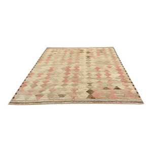 9ft 3in X 12ft Modern Rugs Fesa Hand-Knotted Wool Area Rug
