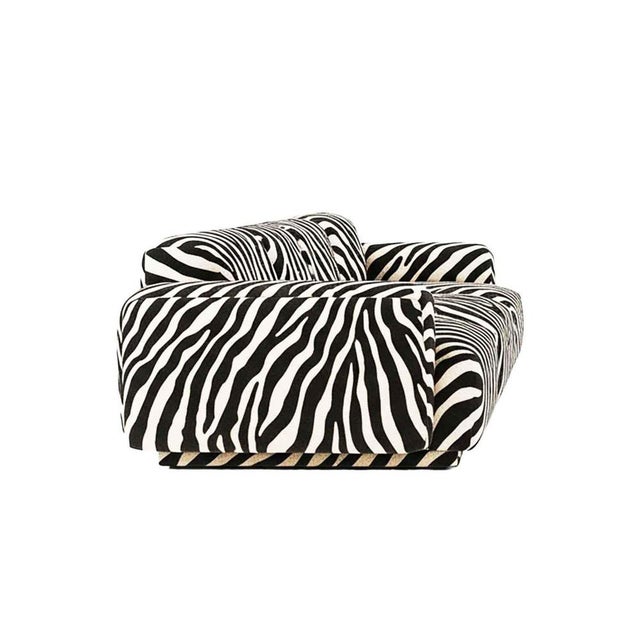 Abundancia Sofa in Zebra by Moanne For Sale - Image 4 of 8