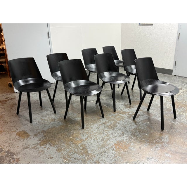 Contemporary Stefan Diez for E15 Ch04 Houdini Side Chairs, Set of Eight For Sale - Image 3 of 12