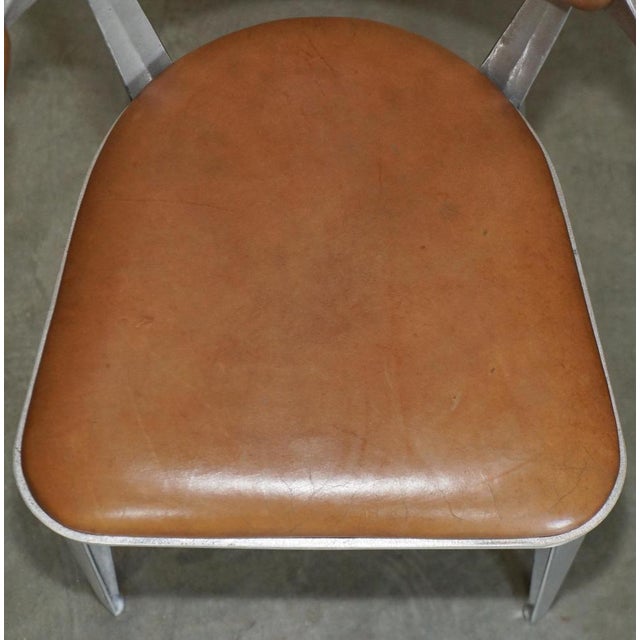 BA3 Chairs in Brown Leather by Ernest Race, 1950s, Set of 2 For Sale - Image 6 of 18