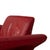 Animal Skin Chair in Red Leather from Koinor Rossini For Sale - Image 7 of 17