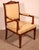 Vintage Empire Mahogany Armchair For Sale - Image 6 of 10
