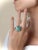 GRS Cert. 6.78 Carat Insignificant Oil Colombian Emerald & Baguette Diamond Ring, Size 6 For Sale - Image 4 of 10