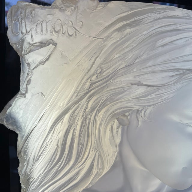 Figurative 1990s Backlit Acrylic Wall Sculpture by Bill Mack For Sale - Image 3 of 4