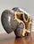 Calcite Crystal Septarian Buffalo Sculpture Carved Stone Masculine Rugged For Sale - Image 16 of 17