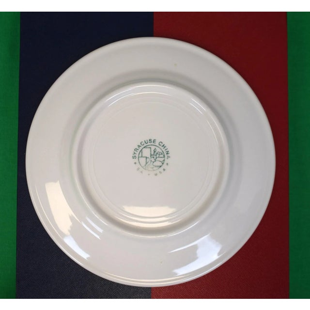 Traditional Racquet & Tennis Club New York Circa 1980 Luncheon Plate For Sale - Image 3 of 5