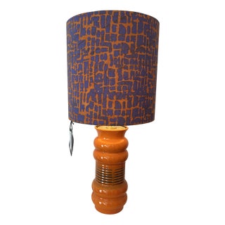 Table Lamp in Ceramic by Alfred Klein, 1970s For Sale