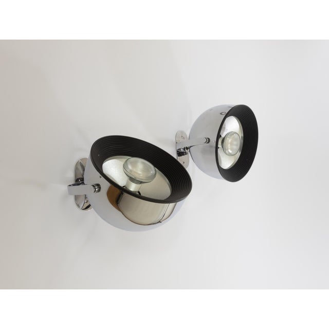 1970s Wall Lamps by Gae Aulenti & Livio Castiglioni for Stilnovo, 1970s, Set of 2 For Sale - Image 5 of 7