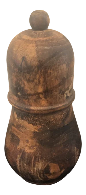 Vintage Burl Wood Vessel
