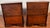 1940s Mid 20th Century English Traditional Vanleigh Mahogany Nightstands Bed Side Tables, 2 Pieces For Sale - Image 5 of 10