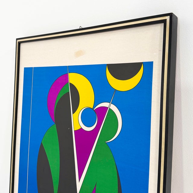 Corrado Cicognani, Nativity, 1970s, Lithograph, Framed For Sale - Image 4 of 8