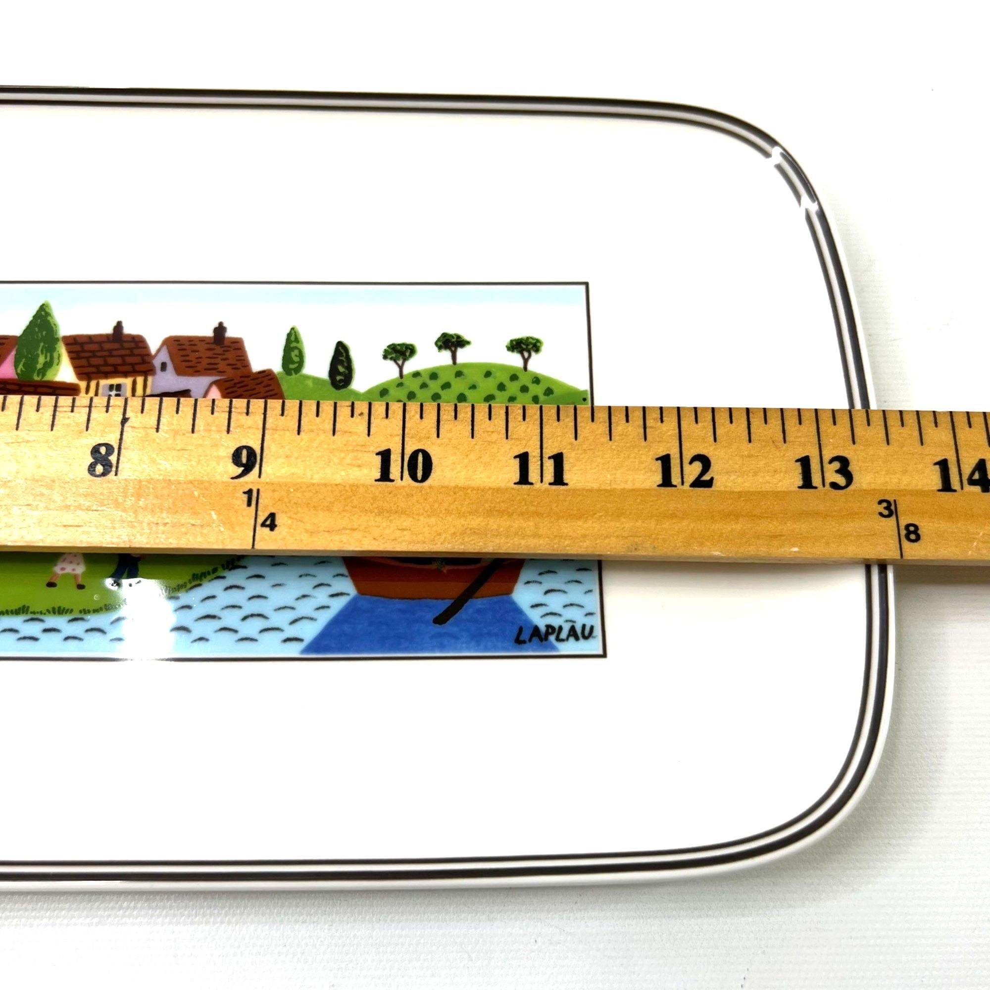 Piatto Per Dolci Villeroy & Boch Charm & Breakfast - Design Naif, Porcellana Premium, 35x16 Cm - Foto 10