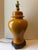 Amber Ceramic Ginger Jar Lamp For Sale - Image 4 of 9