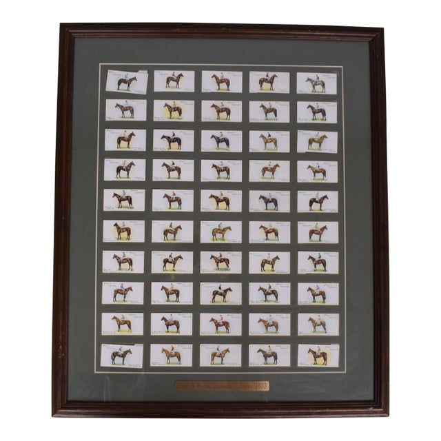 Set X 50 Derby & Grand National Winners 1933 Player's Cigarette Cards For Sale