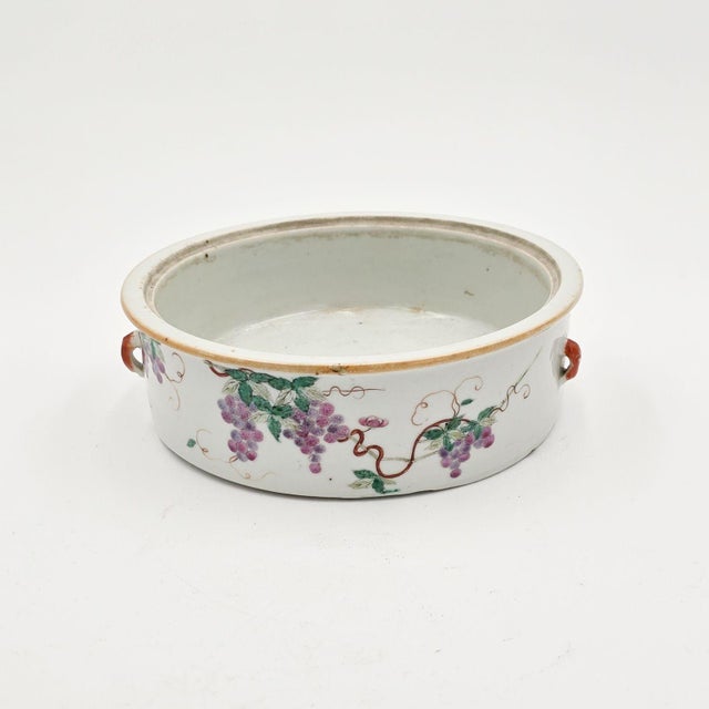 A Chinese famille rose porcelain censer, circa 1880.