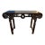 Vintage Ebony Finish Chinoiserie Style Console or Hall Table Circa 1970’s For Sale