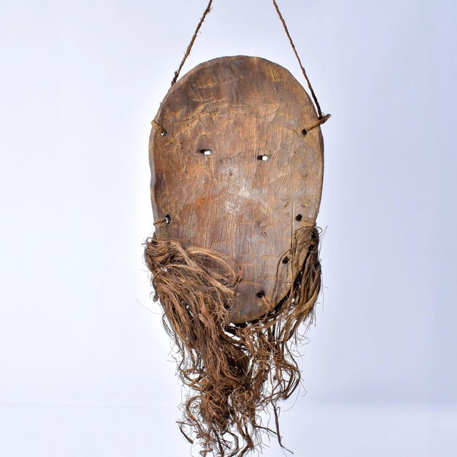Early 20th Century Lega Bearded Mask For Sale - Image 4 of 12