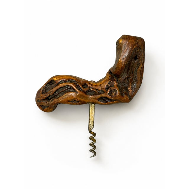 Mid-Century French Grapevine Corkscrew by Laurent Siret for Paul Etienne, 1960s For Sale - Image 4 of 6