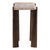 Petrified Wood & Bronze Console Table For Sale - Image 4 of 5