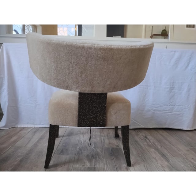 Baker Furniture Company Baker's Athea Occasional Chair From the Milling Road Collection For Sale - Image 4 of 10