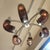 Art Deco Murano Glass Chandelier, Italy, 1980s For Sale - Image 9 of 13