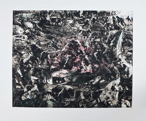Fabian Marcaccio, Untitled 5, 2007, Aquatint
