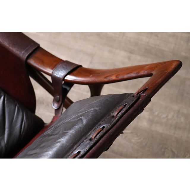 Set of Rocking Chair and Ottoman from Liceu de Artes e Ofícios, Brazil, 1960s For Sale - Image 6 of 18