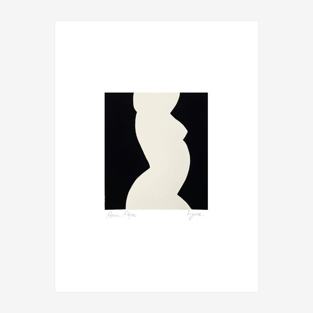 Contemporary Original Gouache Painting "Figure 02" For Sale - Image 3 of 7