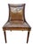 Mid 20th Century Vintage Neoclassical Style Walnut Leather Slipper Dining Chairs – Set of 6 For Sale - Image 5 of 10