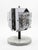 Metal Italian Murano Glass Table Lamp, 1970s For Sale - Image 7 of 7
