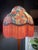 Boho Chic "Cosmic Alligators" Blush Pink Vintage Refinished Lampshade For Sale - Image 4 of 6