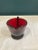 Mid-Century Ruby Red Glass Creamer For Sale - Image 4 of 6