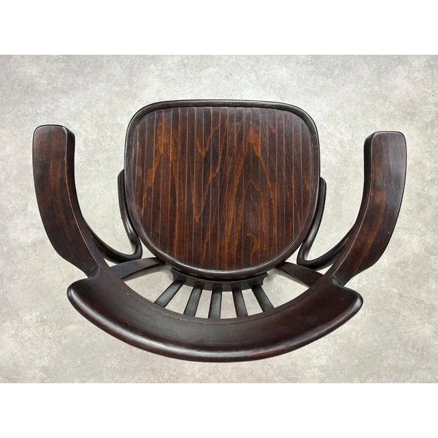 Secession Desk Chair from Thonet, 1920s For Sale - Image 8 of 11