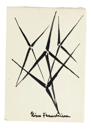 Vanes - Original Lithograph by Nino Franchina - 1950s 1950s