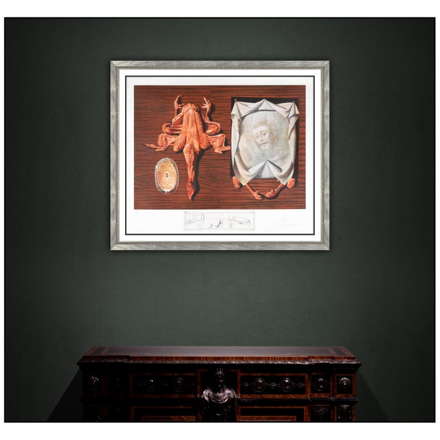 The artwork here, "Les Spoutniks Astiques Elasticots" is a wonderful depiction of a surreal animal being dissected next to...
