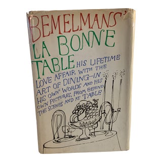 1964 La Bonne Table Ludwig Bemelmans Book For Sale